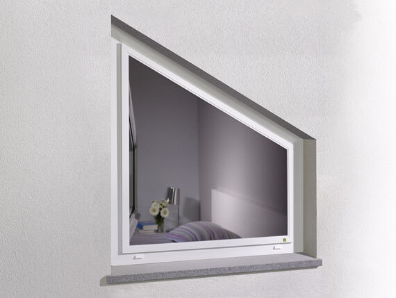 Insektenschutz für Fenster in Sonderformen